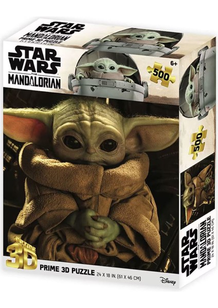 Yoda The Mandolorian 3D Puzzle 500 Parça