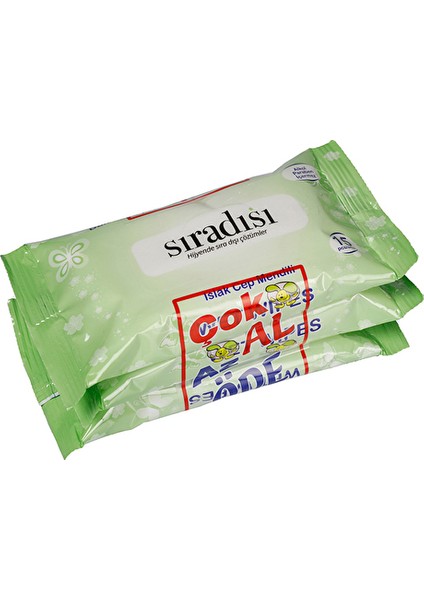 Islak Cep Mendil 15 Li 3 Lü Paket