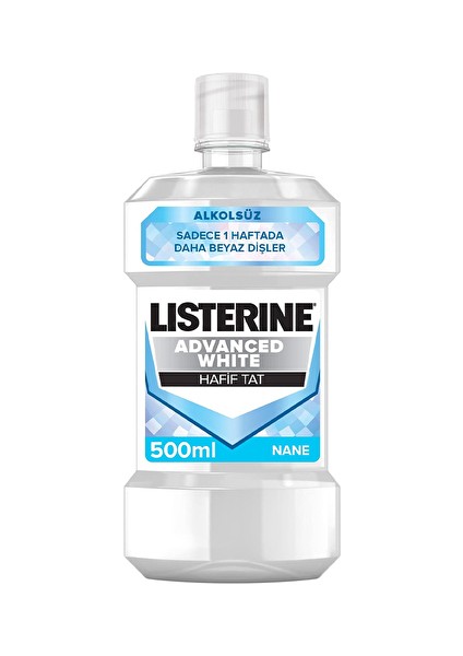 Ağız Suyu Advanced White Hafif Tat 500 ml