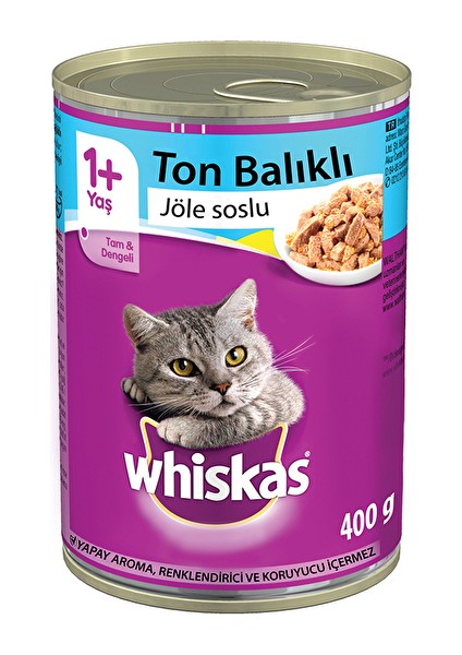Konserve Ton Balıklı Kedi Maması 400G