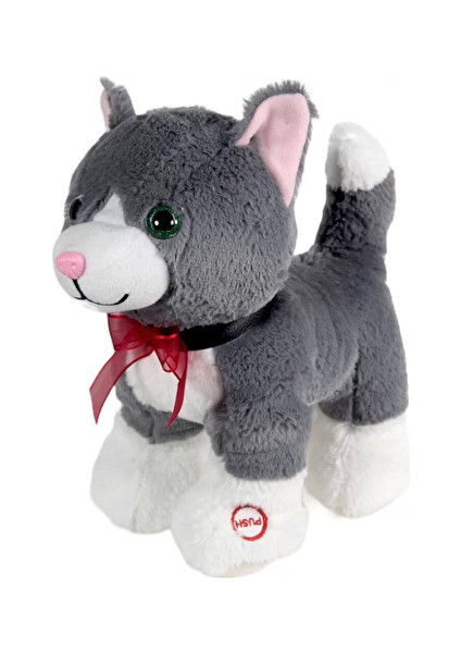 Grantoys Sesli Şanslı Kedi Pelüş 35 cm