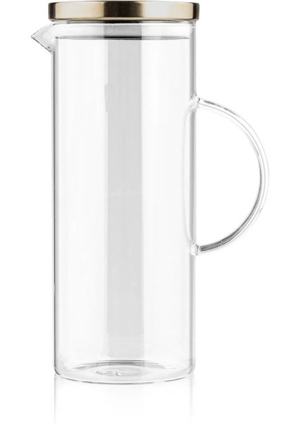 Alisa Metal Kapaklı Cam Sürahi 1500 ml