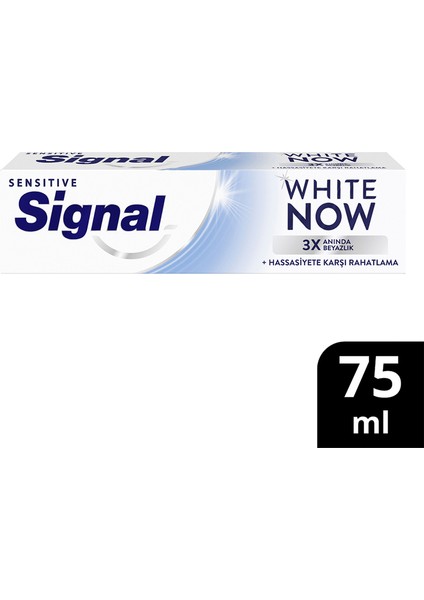 White Now Hassas Diş Macunu 75 ml