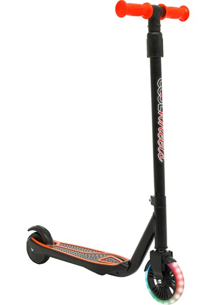 2 Tekerlekli Işıklı Turuncu Scooter 5+