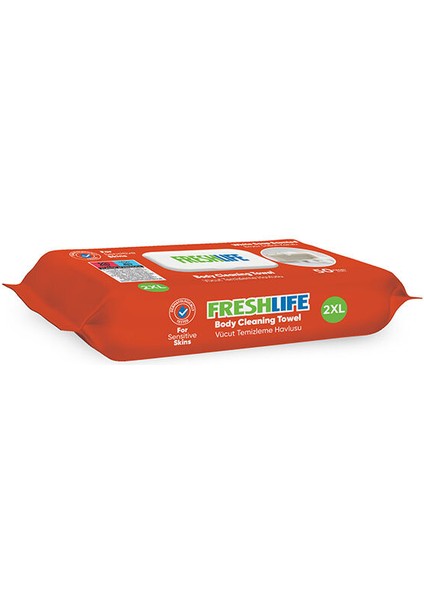 Vücut Temizleme Mendili 50 Li