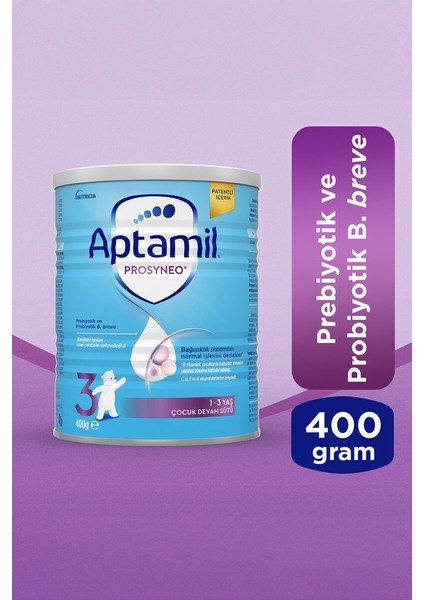 Prosyneo 3 Bebek Sütü 400 G fiyatları
