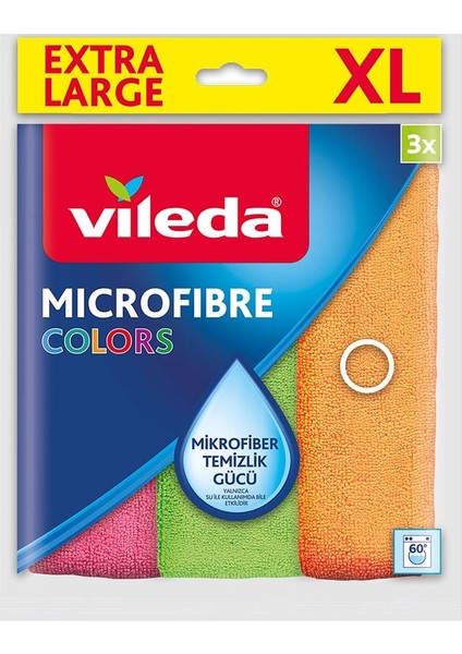Mikrofiber Temizlik Bezi 3'lü Style