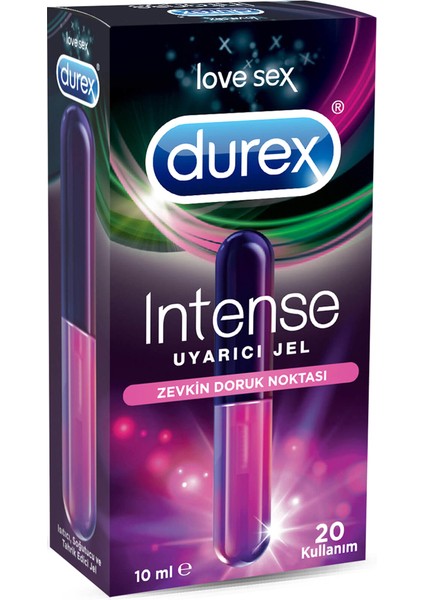 Uyarıcı Jel Intense 10 ml fiyatları