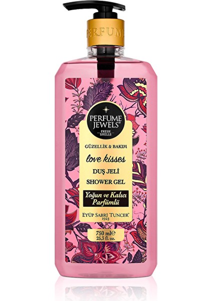 Perfume Jewels Duş Jeli 750 ml Love Kisses
