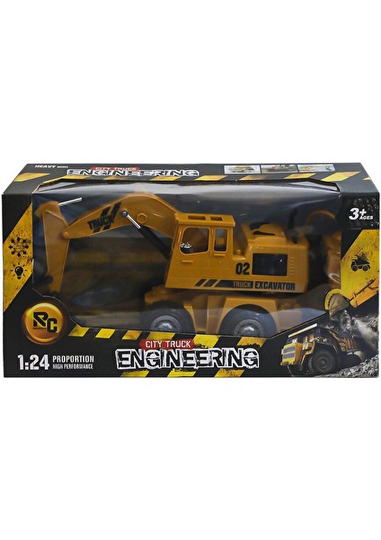 Uzaktan Kumandalı Iş Makinesi Şarjlı