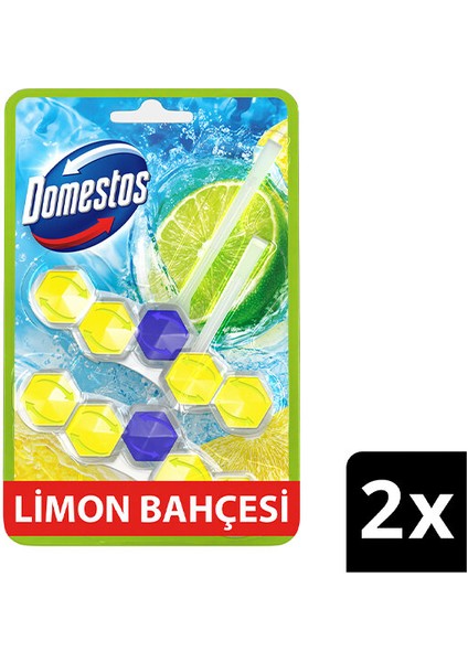 Wc Temizleyici Blok 2x5'li Limon Bahçeşi
