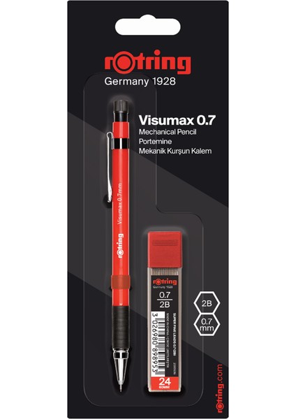Kalm Rotring Visumax 0.7mm+Uc fiyatları