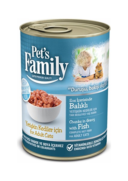 Family Konserve Kedi Balık 400G