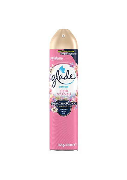 Oda Kokusu Aerosol 300 ml Çiçek Festivali