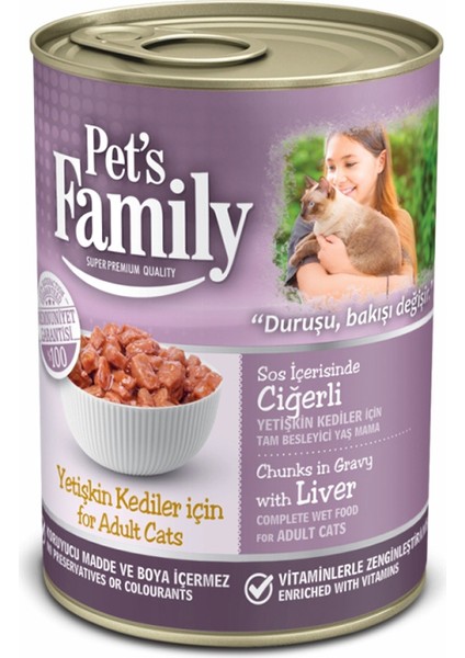 Family Konserve Kedi Ciğerli 400G