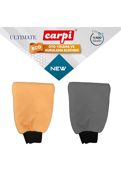 Mikrofiber Eko Oto Yıkama Kurulma Eldiveni