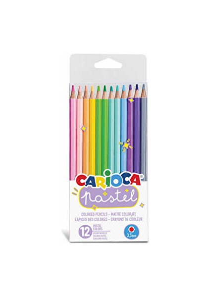 Pastel Renk Kuru Boya 12LI