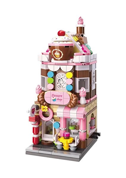 Honey Sweet Tatlı Dükkanı 344 Parça Block Oyuncak KP-0101