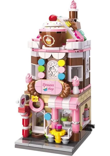 Honey Sweet Tatlı Dükkanı 344 Parça Block Oyuncak KP-0101
