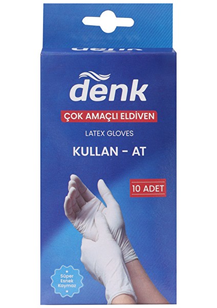 Lateks Eldiven 10 Lu