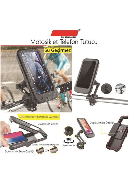 Su Geçirmez Motorsiklet Telefon Tutucu fiyatları