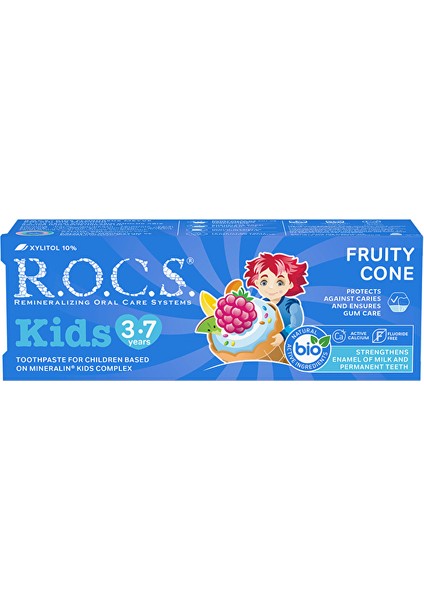 Kids 4-7 Yaş Meyve Külahı Diş Macunu 35 ml