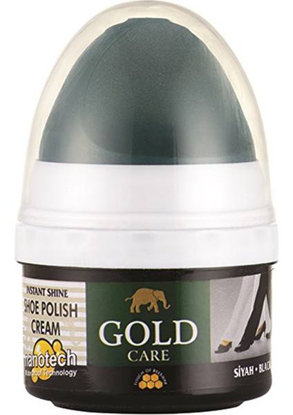 Goldcare Ayakkabı Boyası Krem 60 ml Siyah