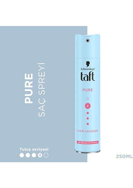 Saç Spreyi 250 ml No 4 Pure