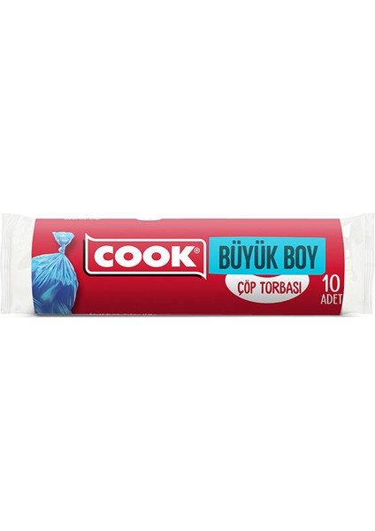 Çöp Torbası Büyük Boy 10'lu