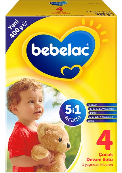 4 Çocuk Devam Sütü 400 G