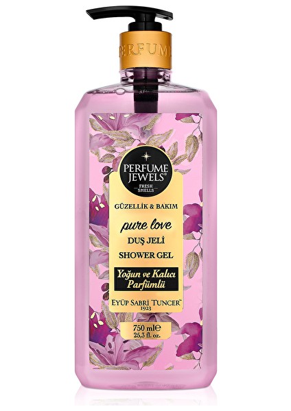 Perfume Jewels Duş Jeli 750 ml Pure Love