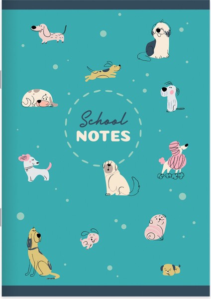 A4 40 Yp Kar.tel Dikişli Karton Kapak Pets Defter