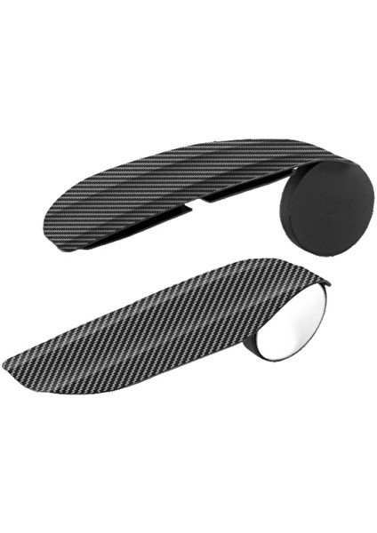 Karbonfiber Kör Nokta Aynası ve Yağmur Siperliği 2 Li Seti