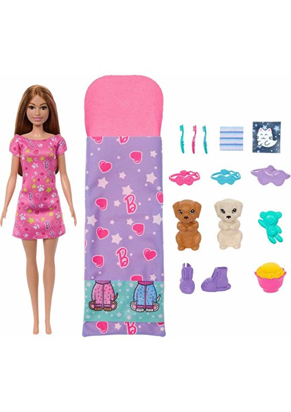 ve Köpekçikleri Pijama Partisi Oyun Seti HXN01