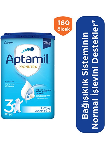 Pronutra 3 Devam Sütü 800 G