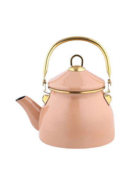 Hometime Emaye Kettle Demlik Cappucino 2 Litre