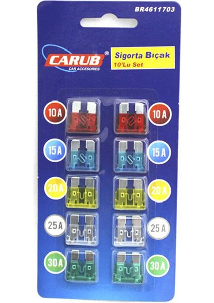 Sigorta Bıçak 10 Lu Set fiyatları