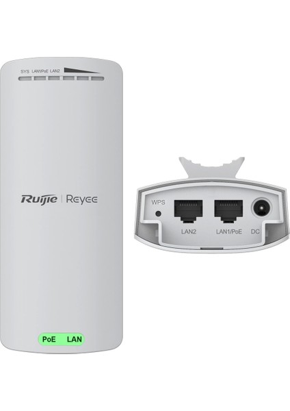 Nemere Ruıjıe Reyee RG-EST100-E Outdoor 300 Mbps 2.4 Ghz 2li Paket Dış Mekan Access Poınt (2li Paket)