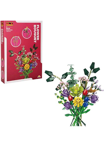 Flower Set Çi̇çek Buketi̇ 1107PRC