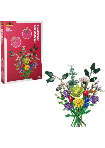 Flower Set Çi̇çek Buketi̇ 1107PRC