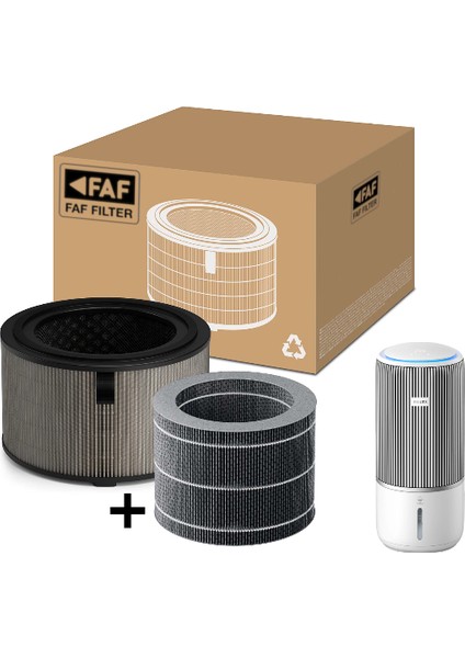 Phılıps Uyumlu FY3400/30 Hepa Filtre+ FY3401/00 Nemlendirme Filtresi