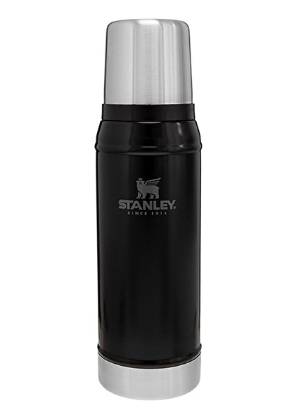 Klasik Vakumlu Termos Matte Black 0,75 Litre