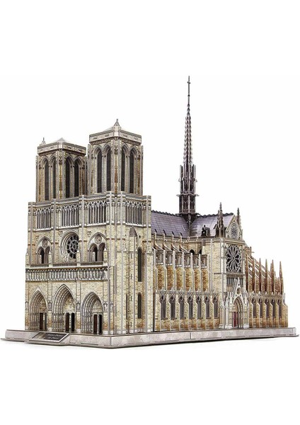 Dame De Paris - Fransa 3D Puzzle