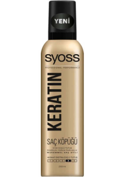 Saç Köpüğü 250 ml Keratin