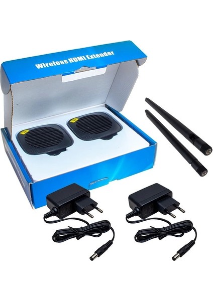Antenli Hdmı Kablosuz Extender 50 Metre Uzatıcı