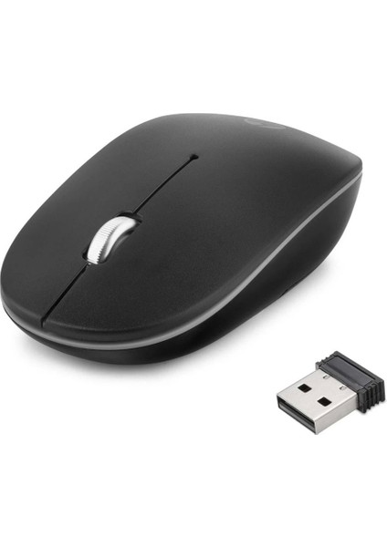 S1500 Plus Wıreless Mouse Sessiz 800/1600 Dpı Siyah S1500