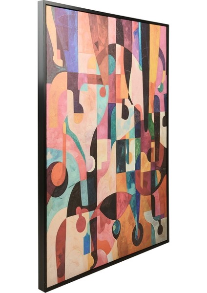 Deco Human Tablo - Renkli - 100X75 cm fırsatları