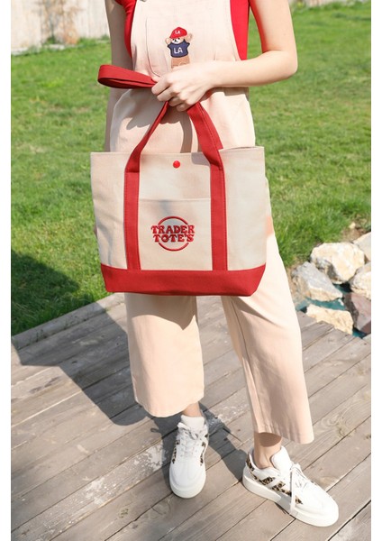 Yazı Nakışlı Cepli Kol Çantası fırsatları