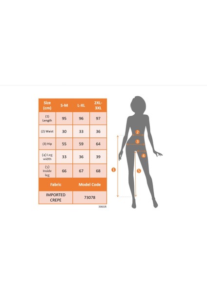 Kadın Yüksek Bel Yandan Cepli Düğme Detaylı Geniş Kesim Ithal Krep Pantolon