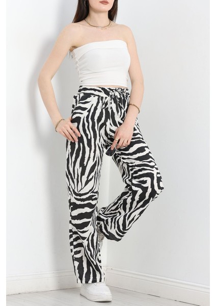Soft Yumuşak Dokulu Pantolon Zebra fırsatları